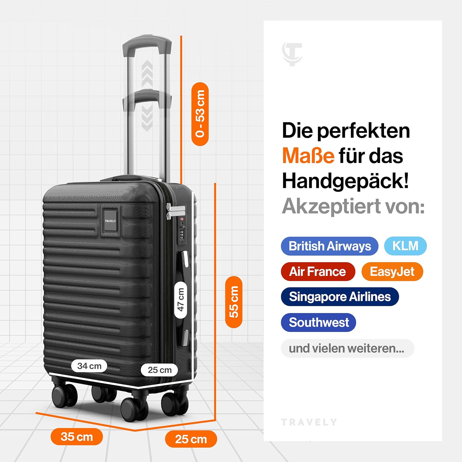 Premium Polycarbonat Koffer