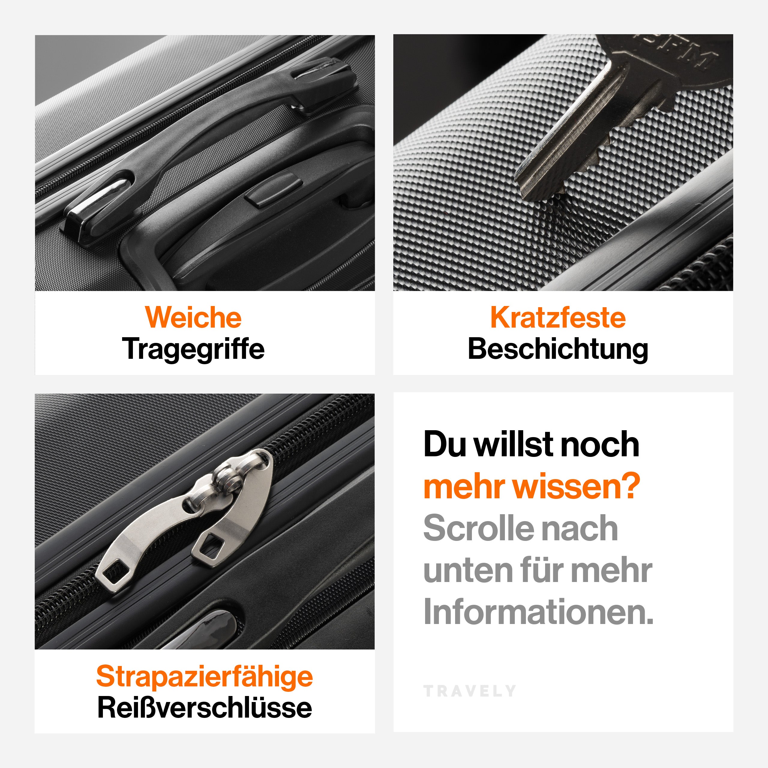 Premium Polycarbonat Koffer