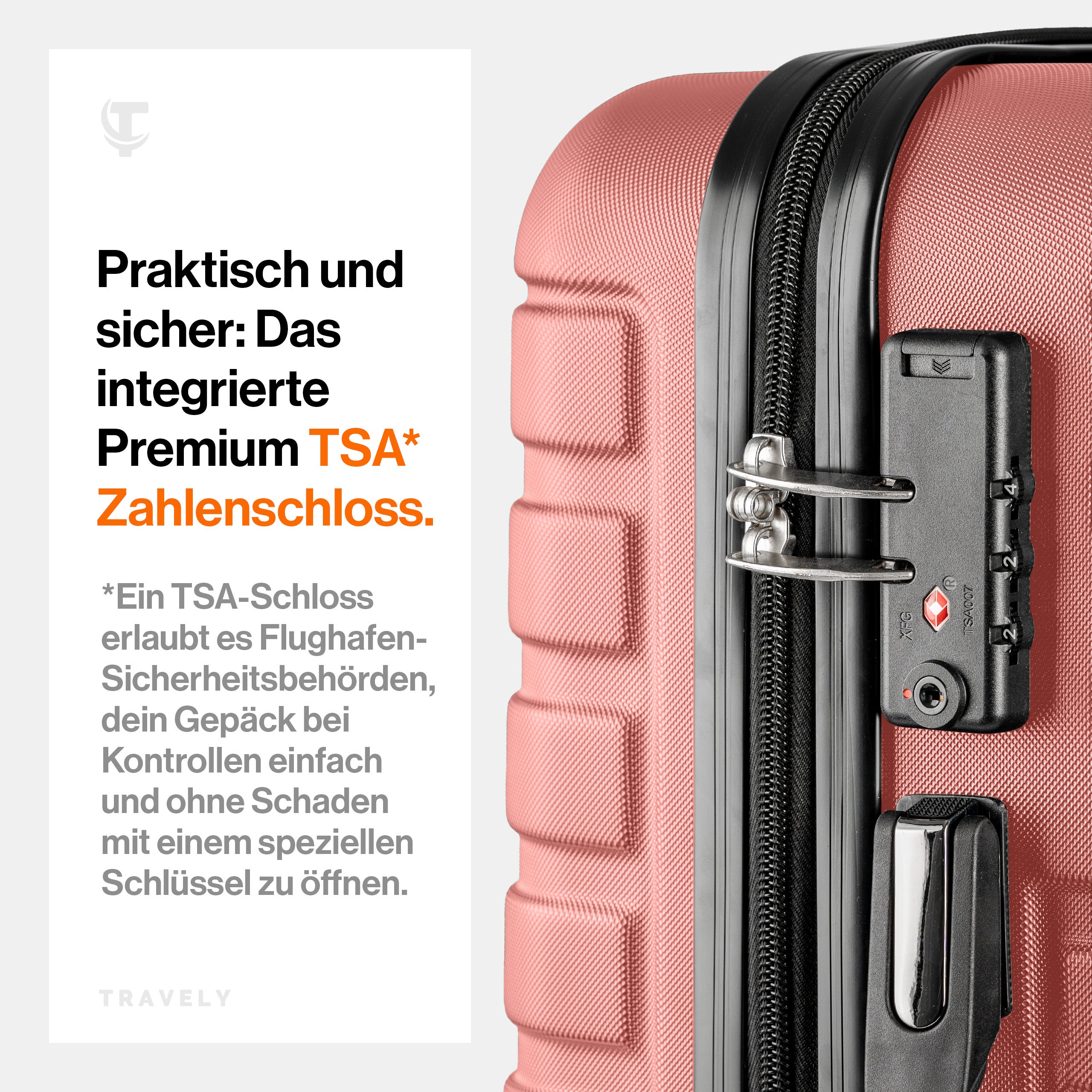 Handgepäck Koffer M 55x35x25cm (36L)