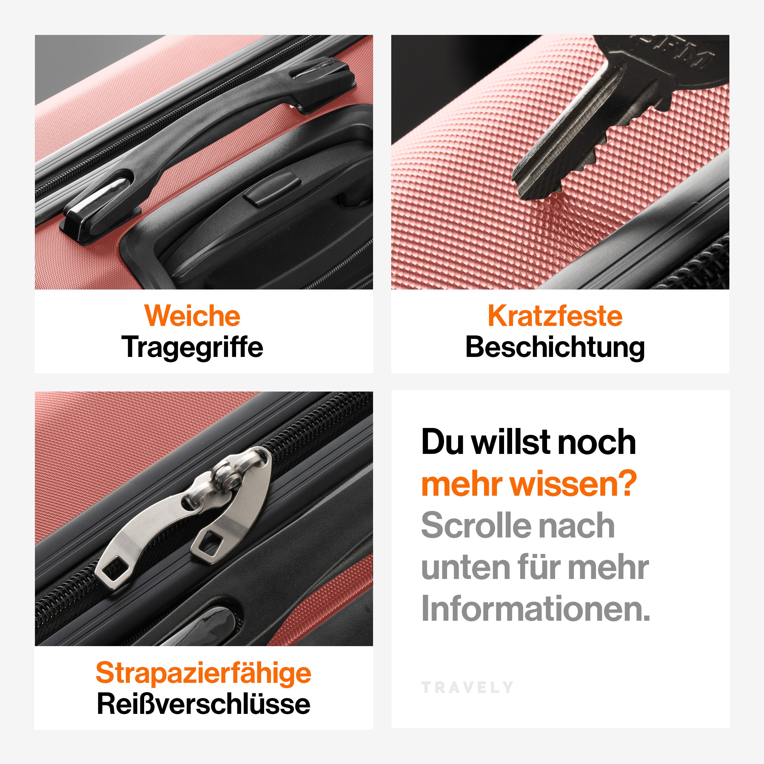 Premium Polycarbonat Koffer