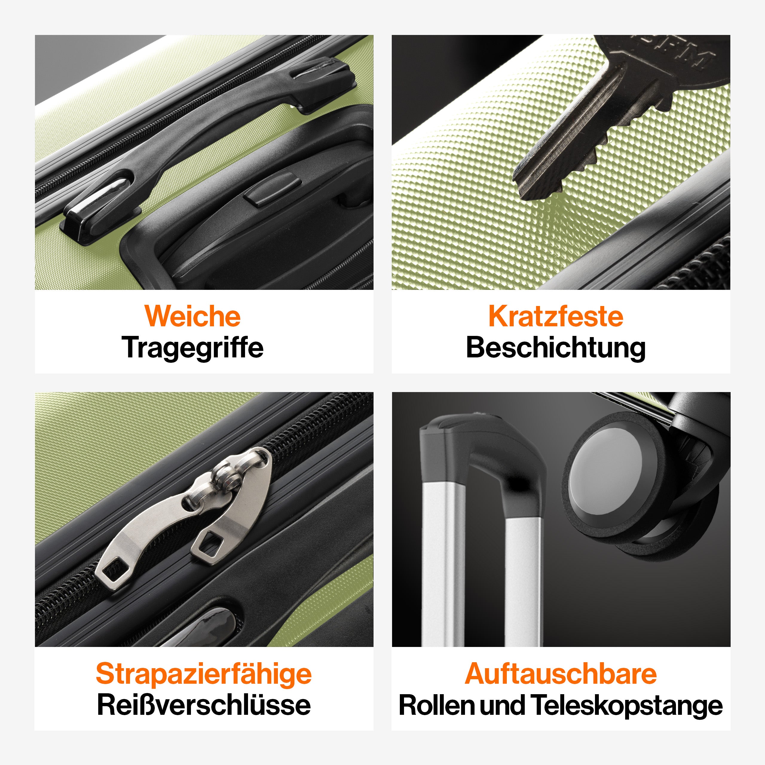 Premium Polycarbonat Koffer