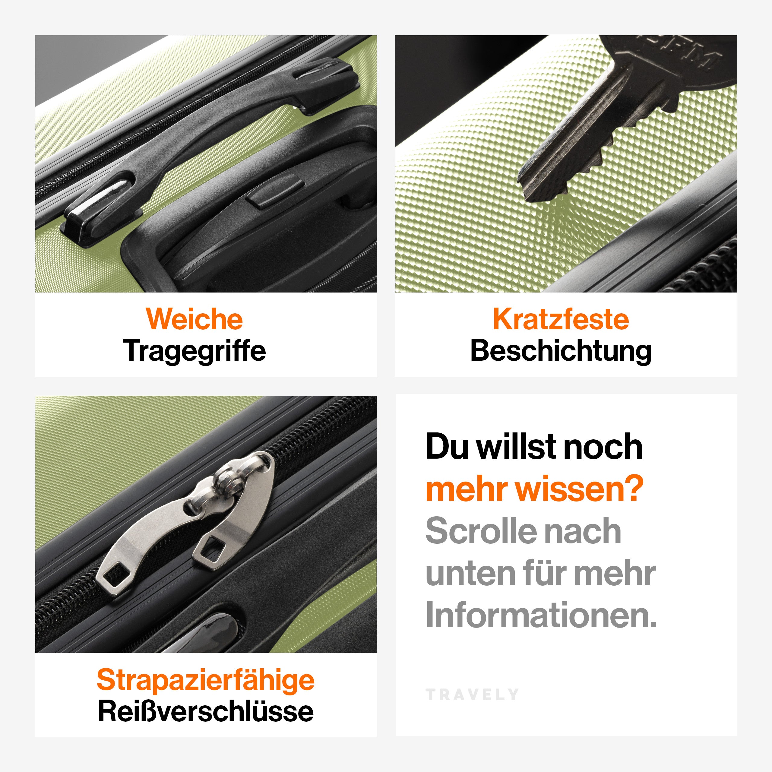 Premium Polycarbonat Koffer