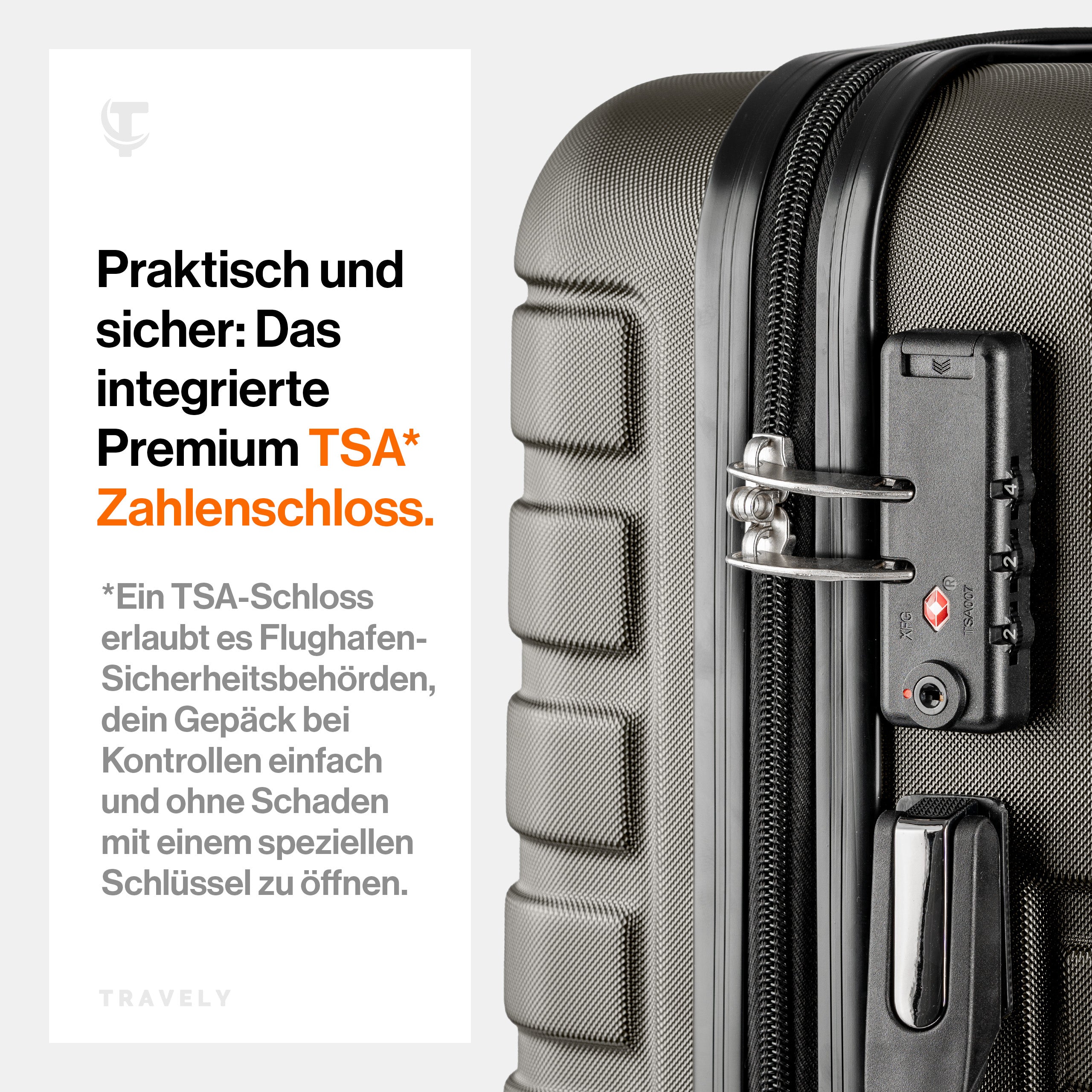 Handgepäck Koffer M 55x35x25cm (36L)