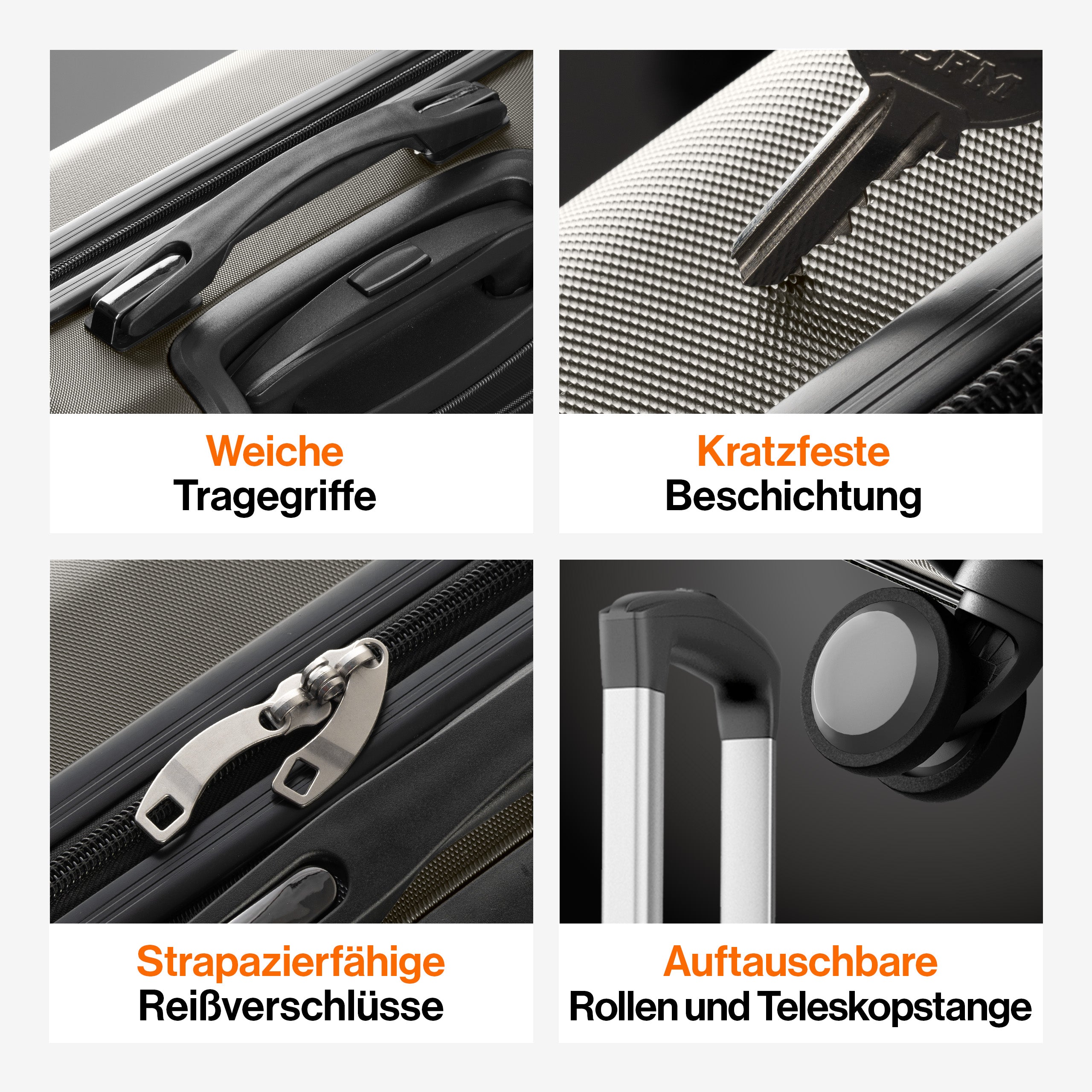 Premium Polycarbonat Koffer