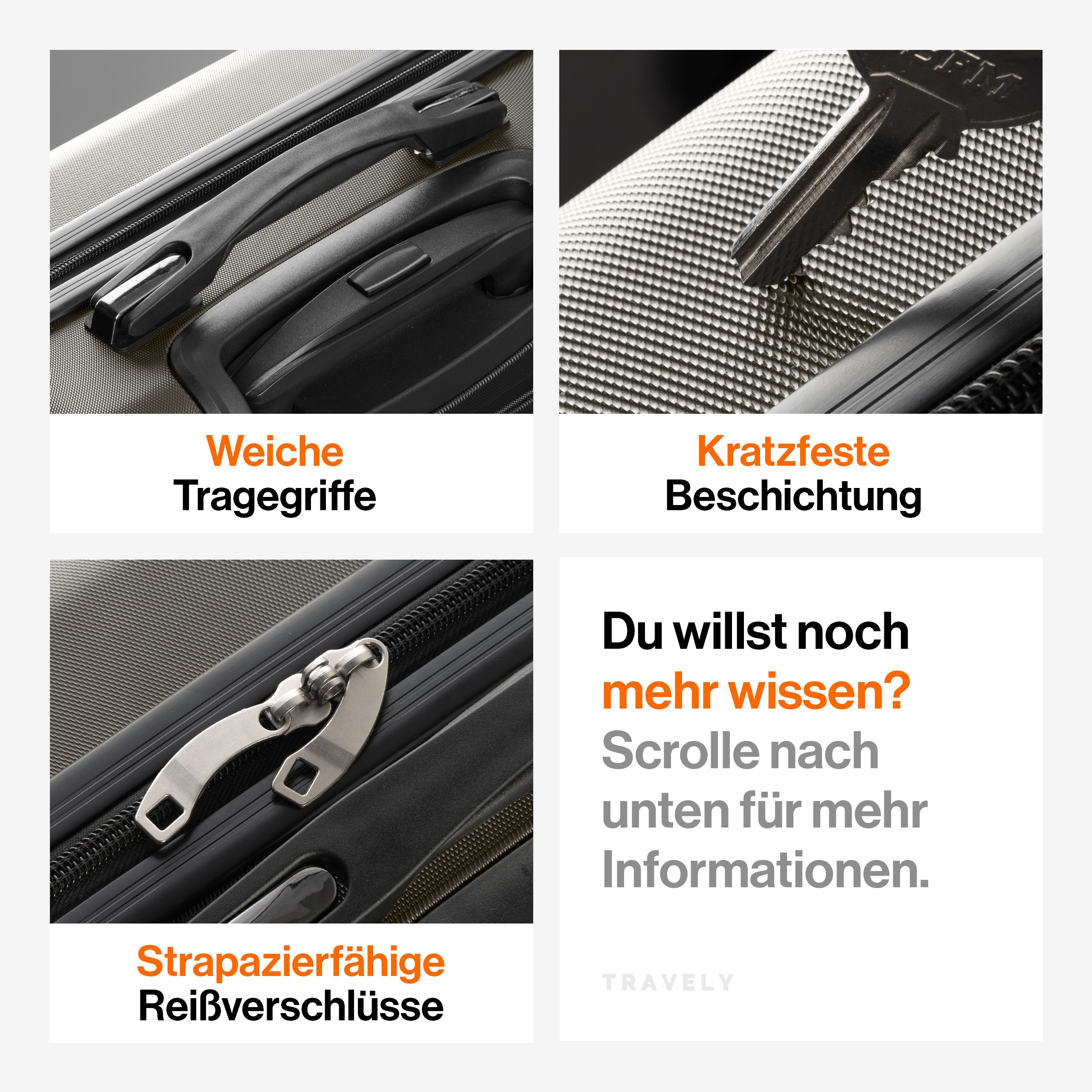 Premium Polycarbonat Koffer