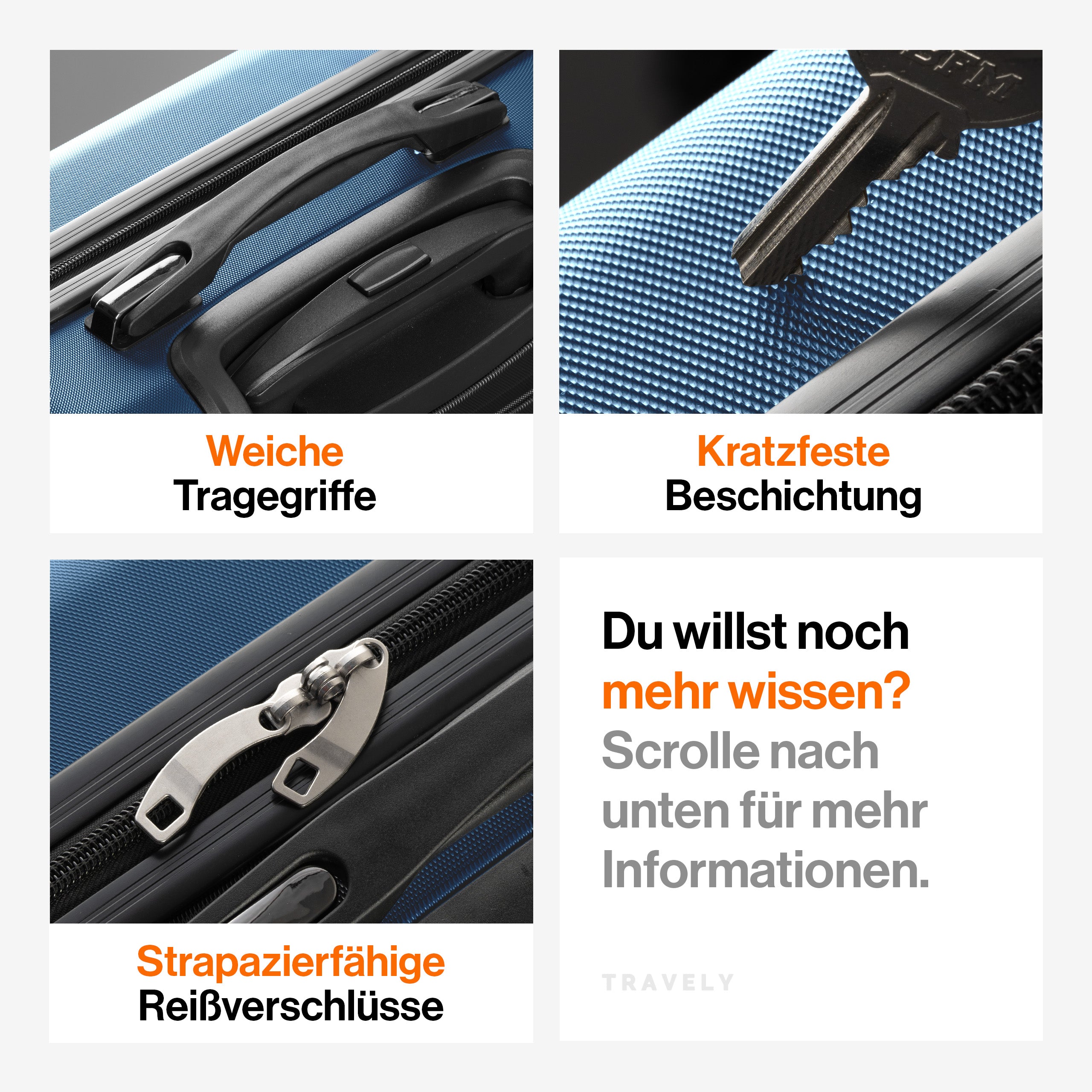 Premium Polycarbonat Koffer