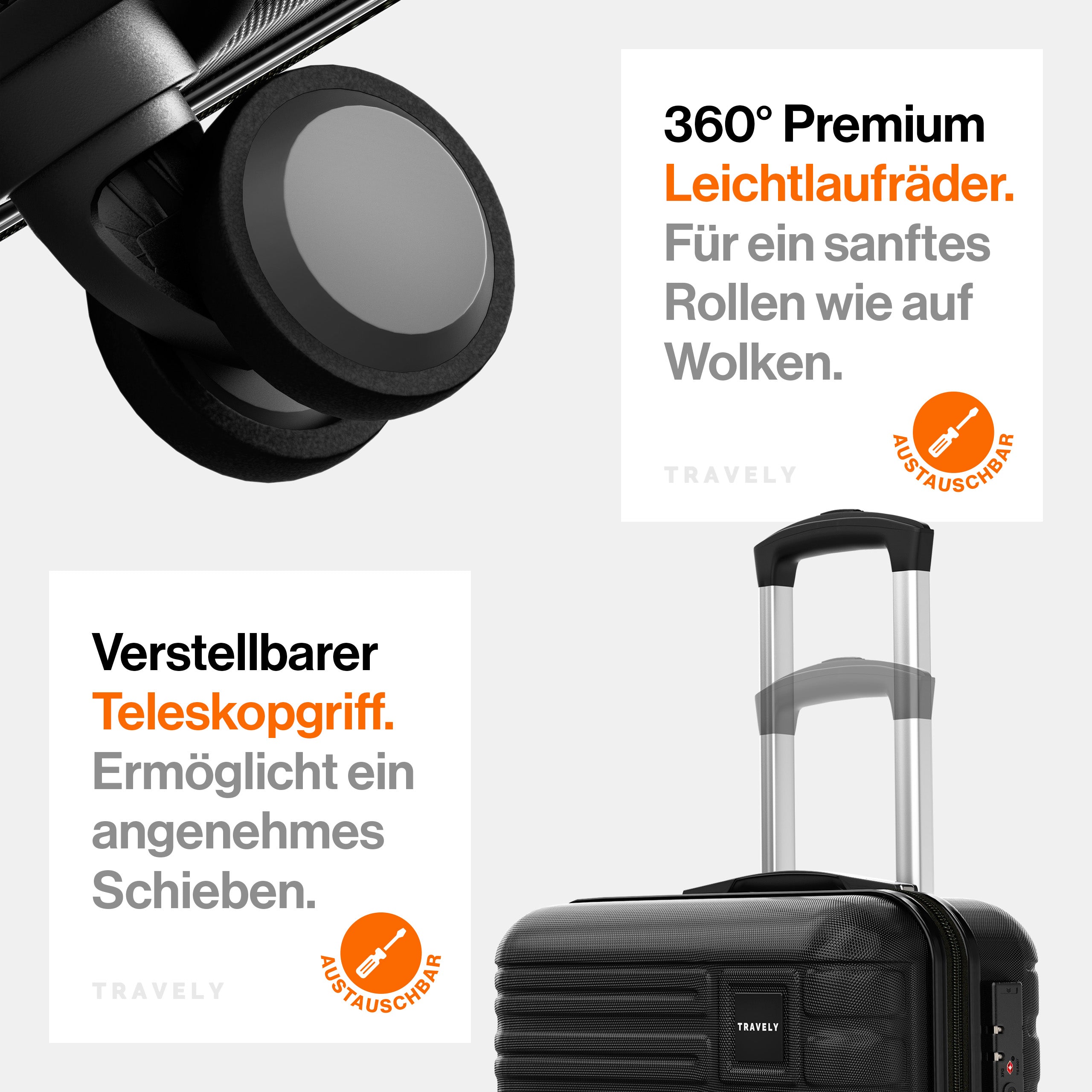 Check-In Reisekoffer XL (100L)