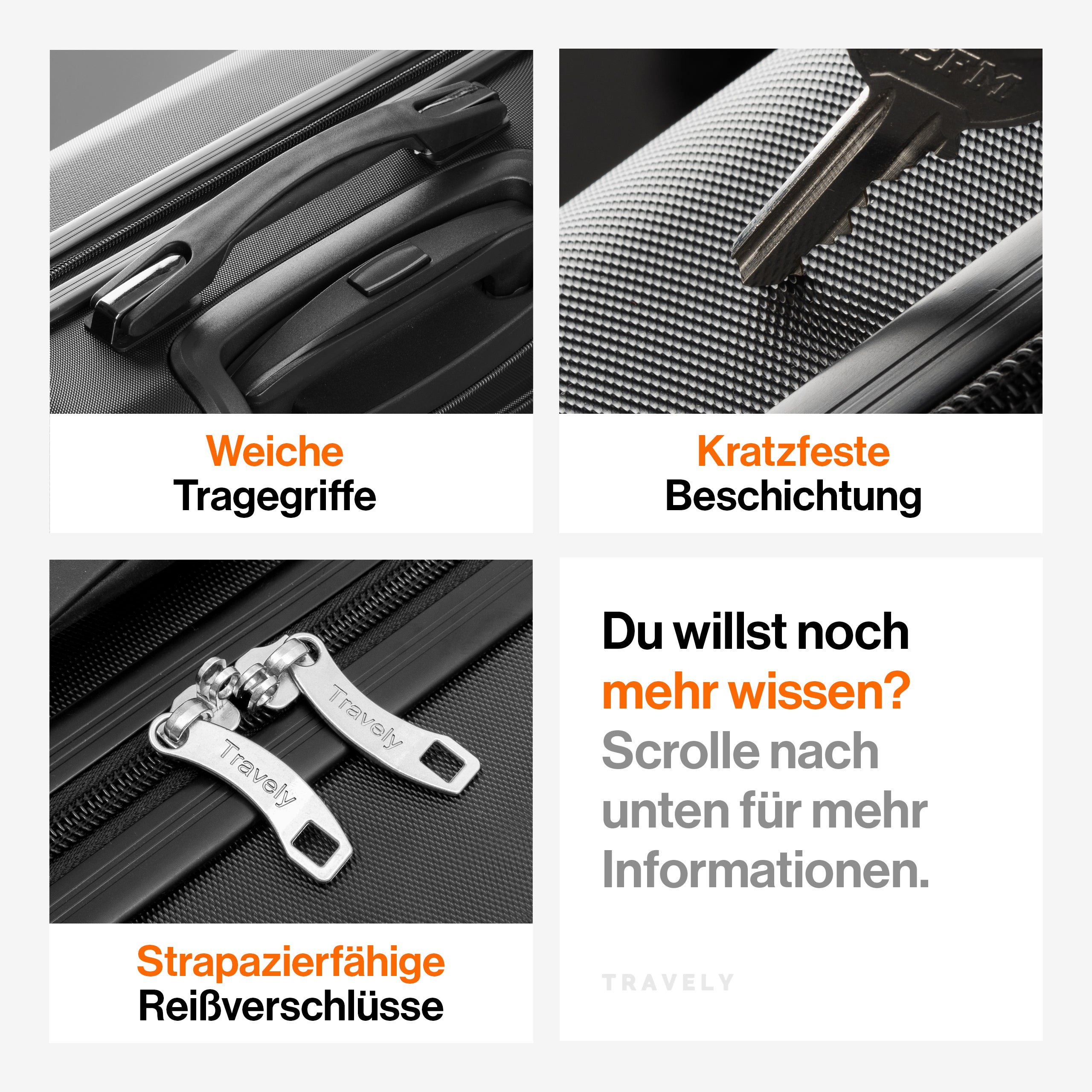 Premium Polycarbonat Koffer