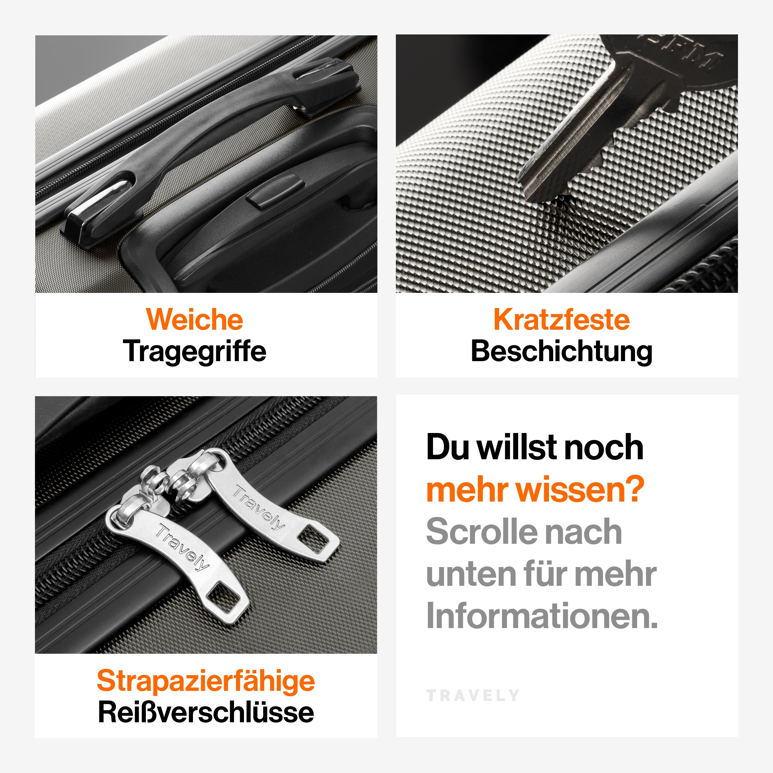 Check-In Reisekoffer XXL (150L)