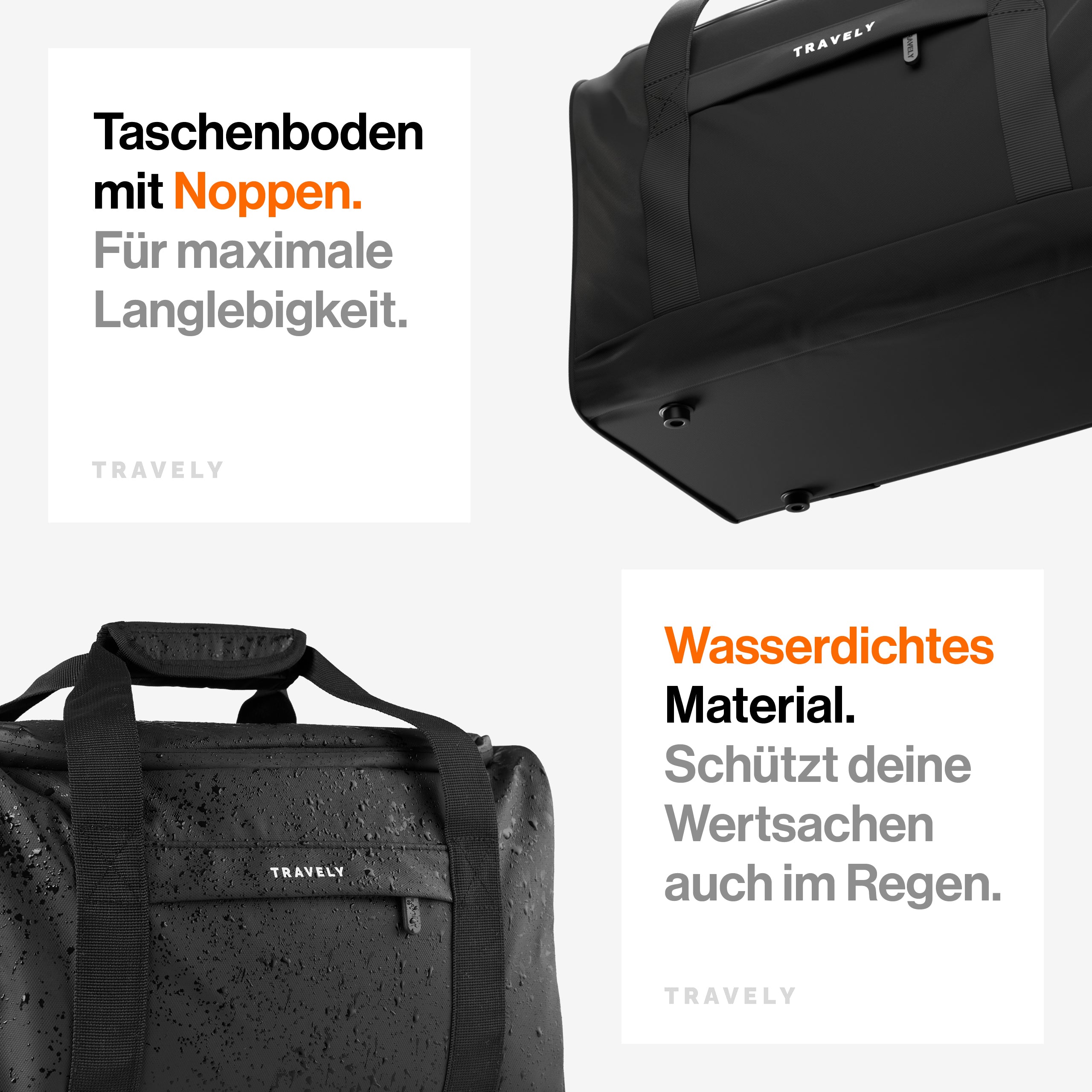 Reisetasche 40x20x25cm (20L)