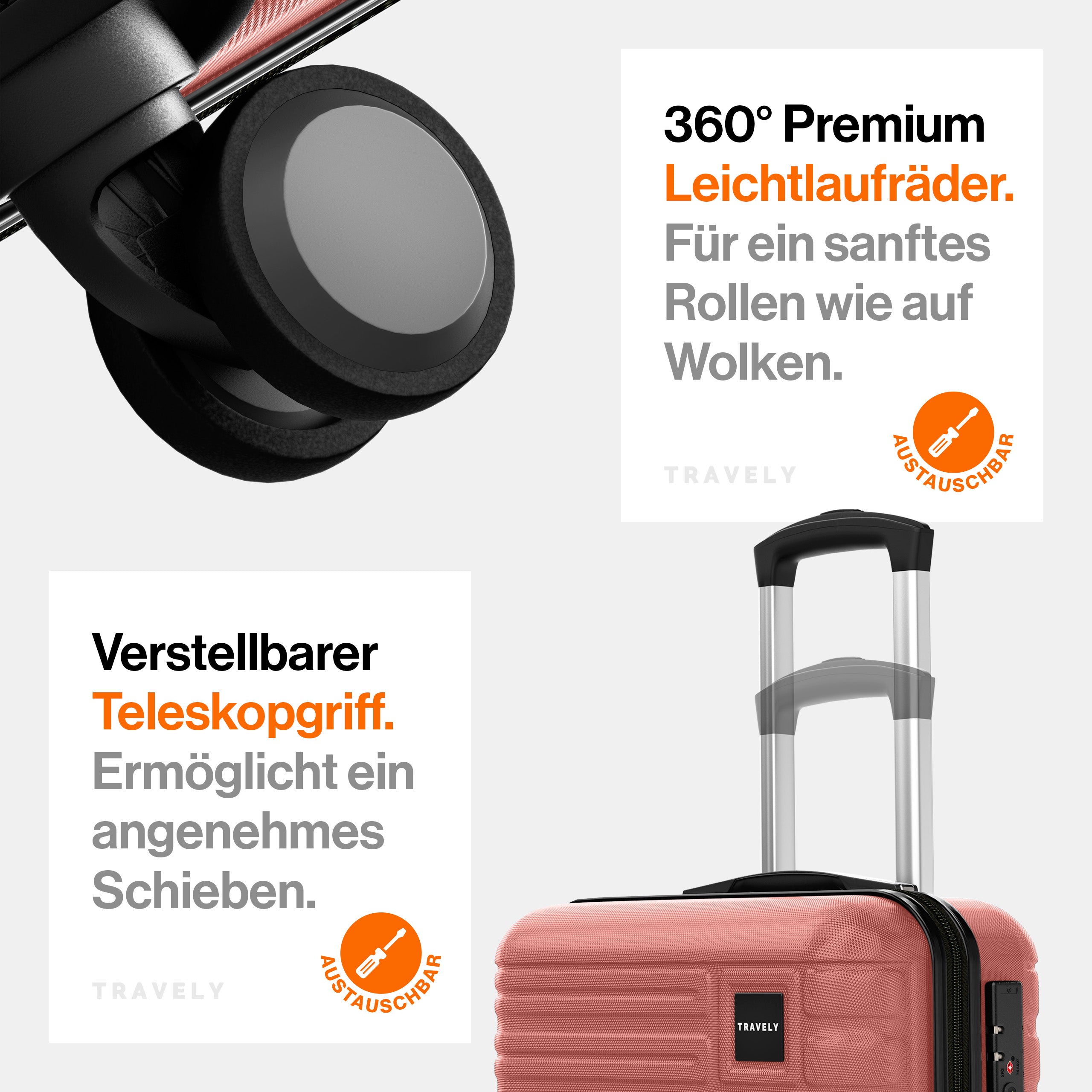 Check-In Reisekoffer XL (100L)