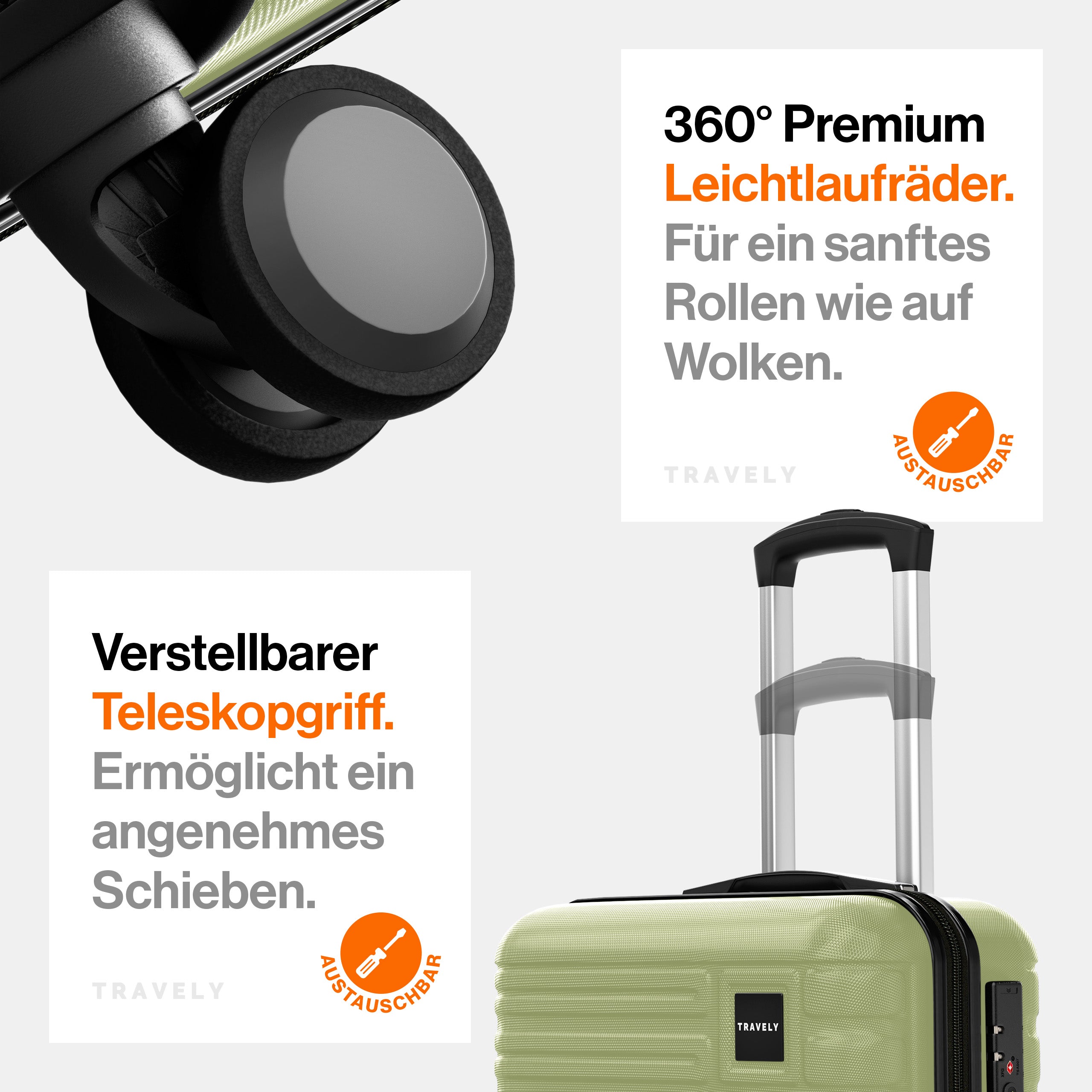 Check-In Reisekoffer XL (100L)