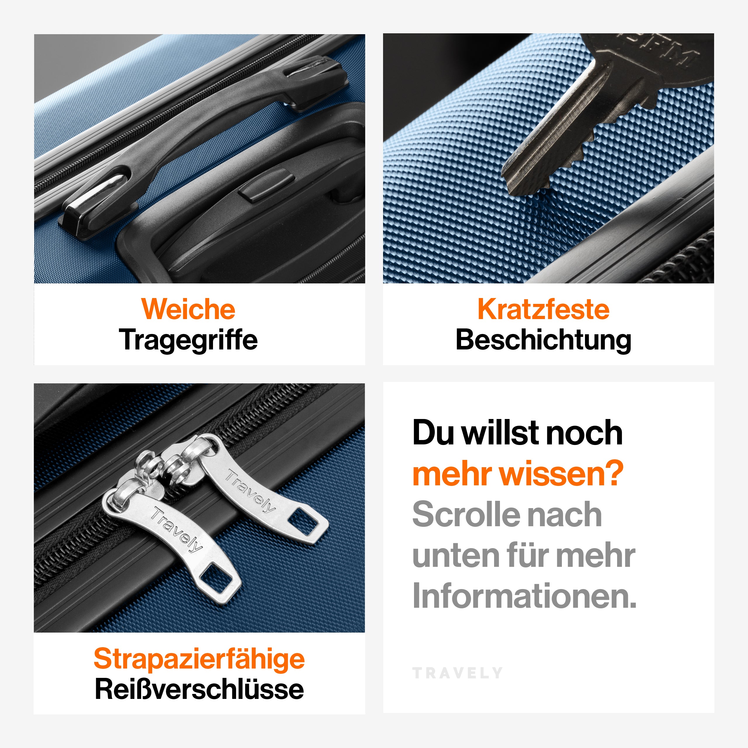 Check-In Reisekoffer XL (100L)