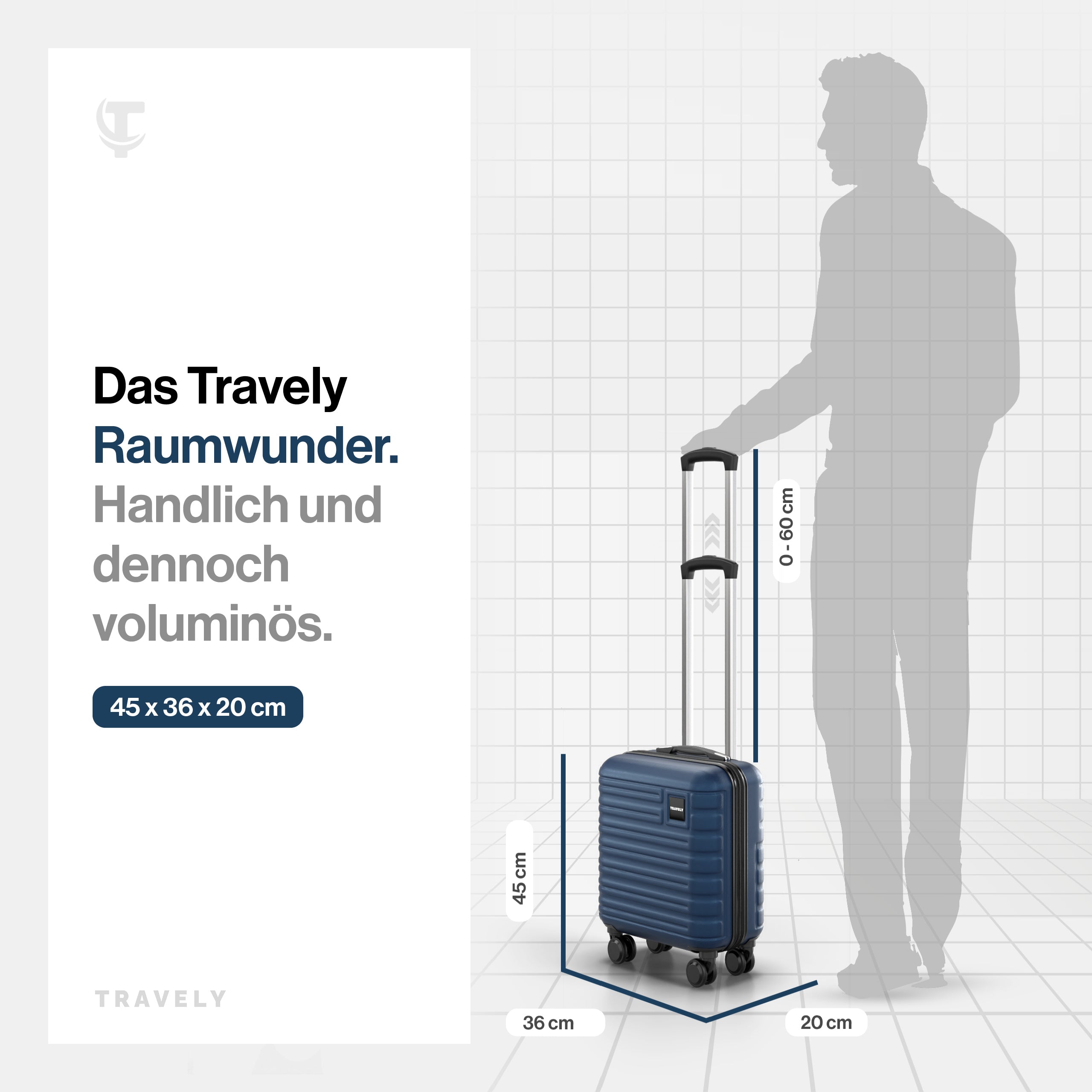 Handgepäck Koffer S (32L)