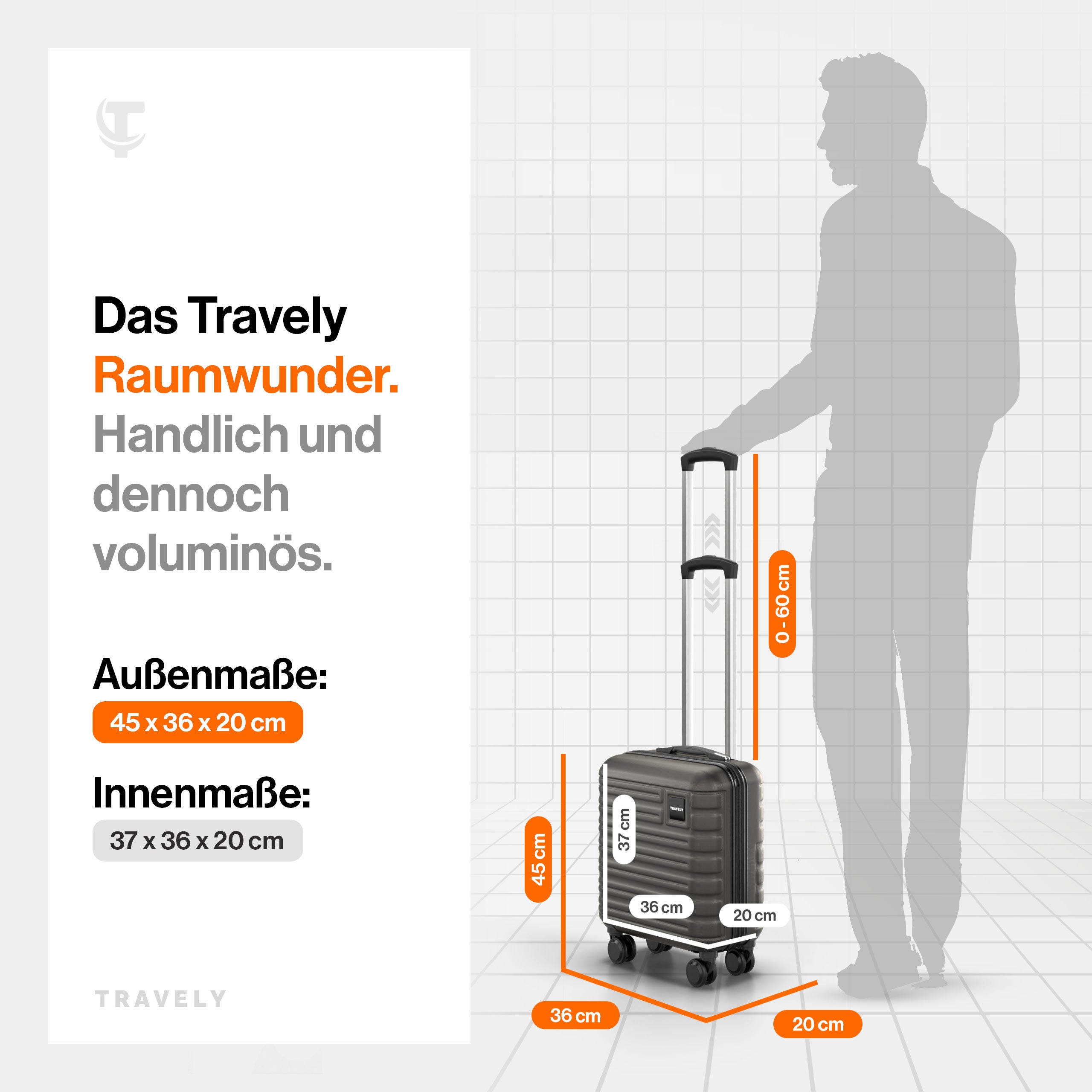 Handgepäck Koffer S (32L)