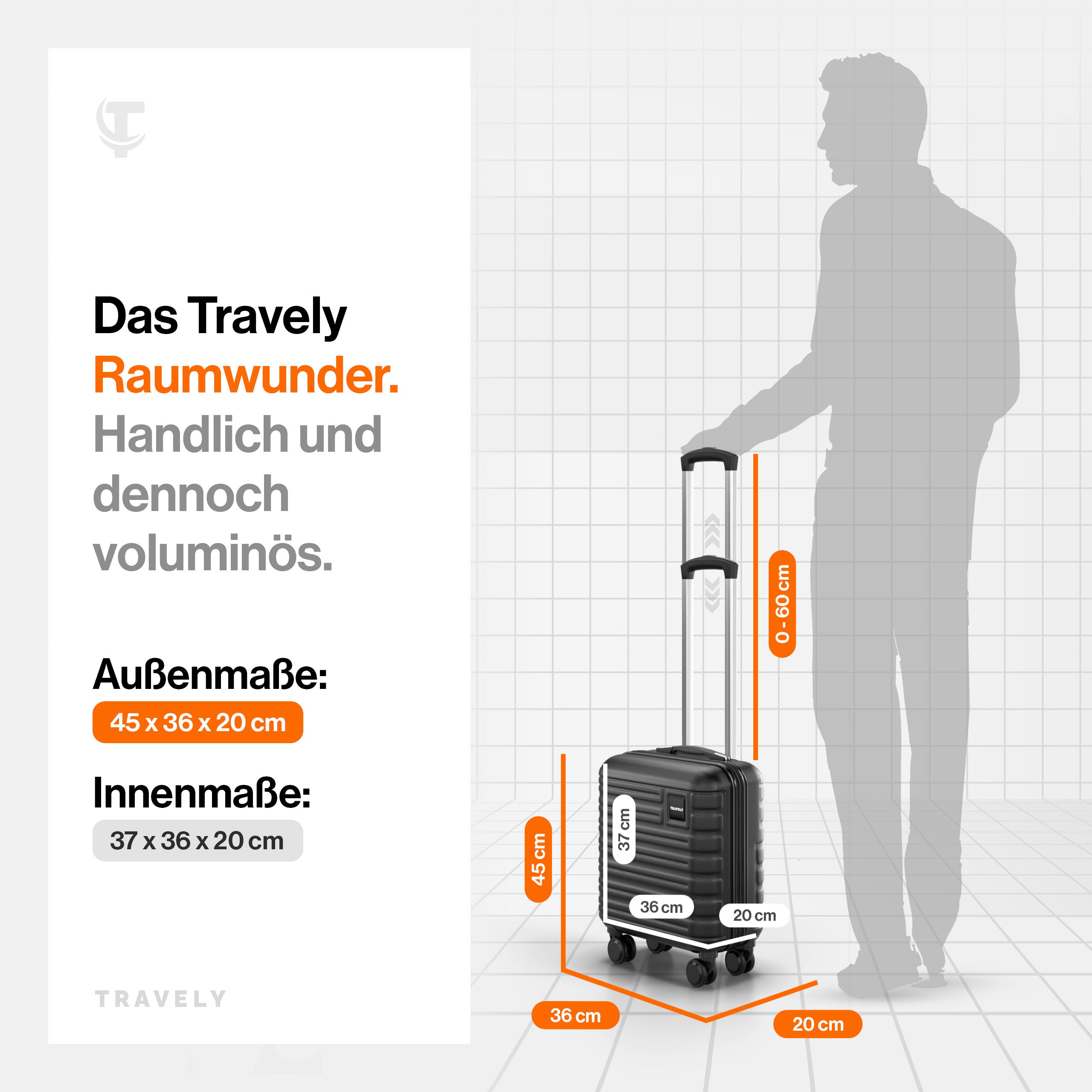 Handgepäck Koffer S (32L)