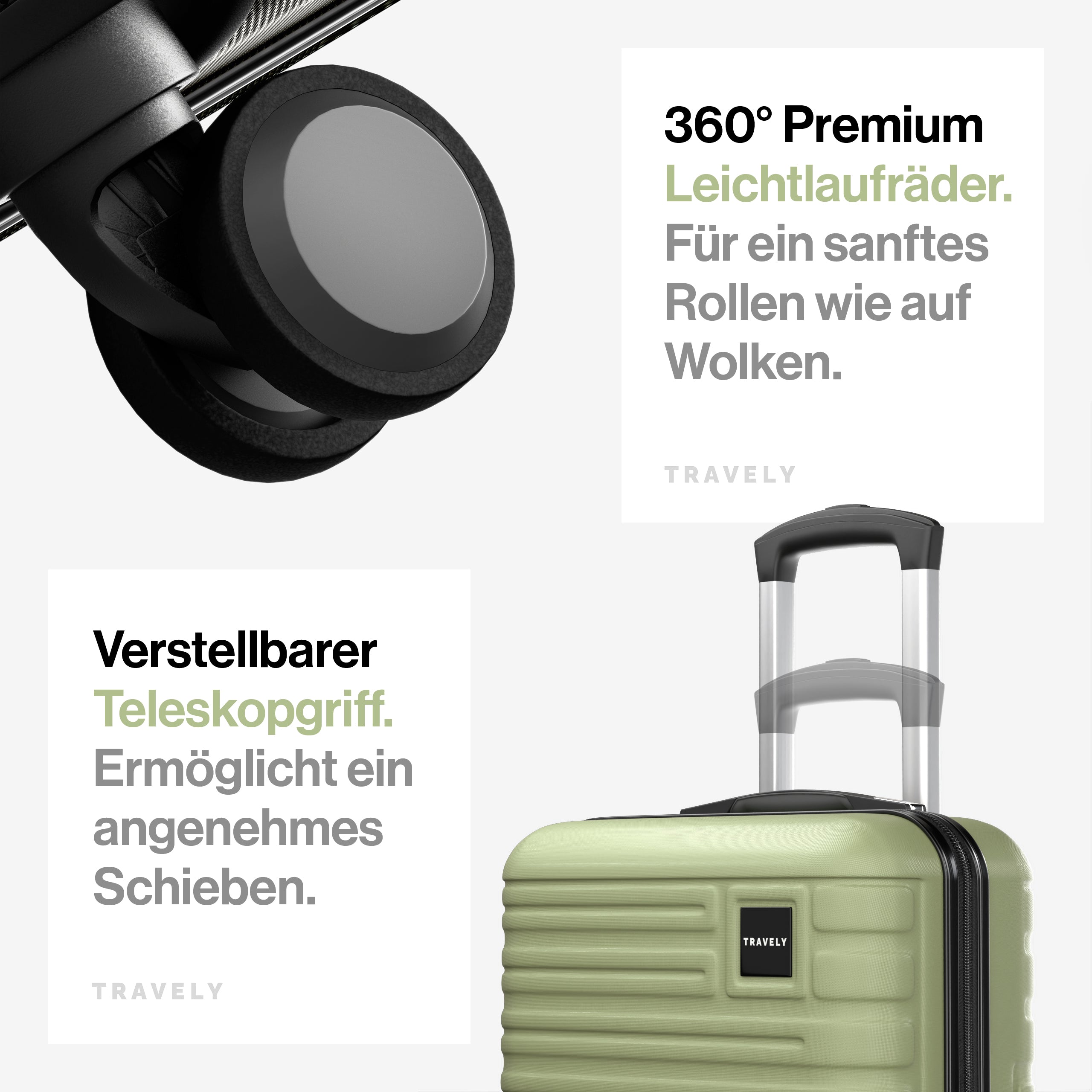 Premium Polycarbonat Koffer