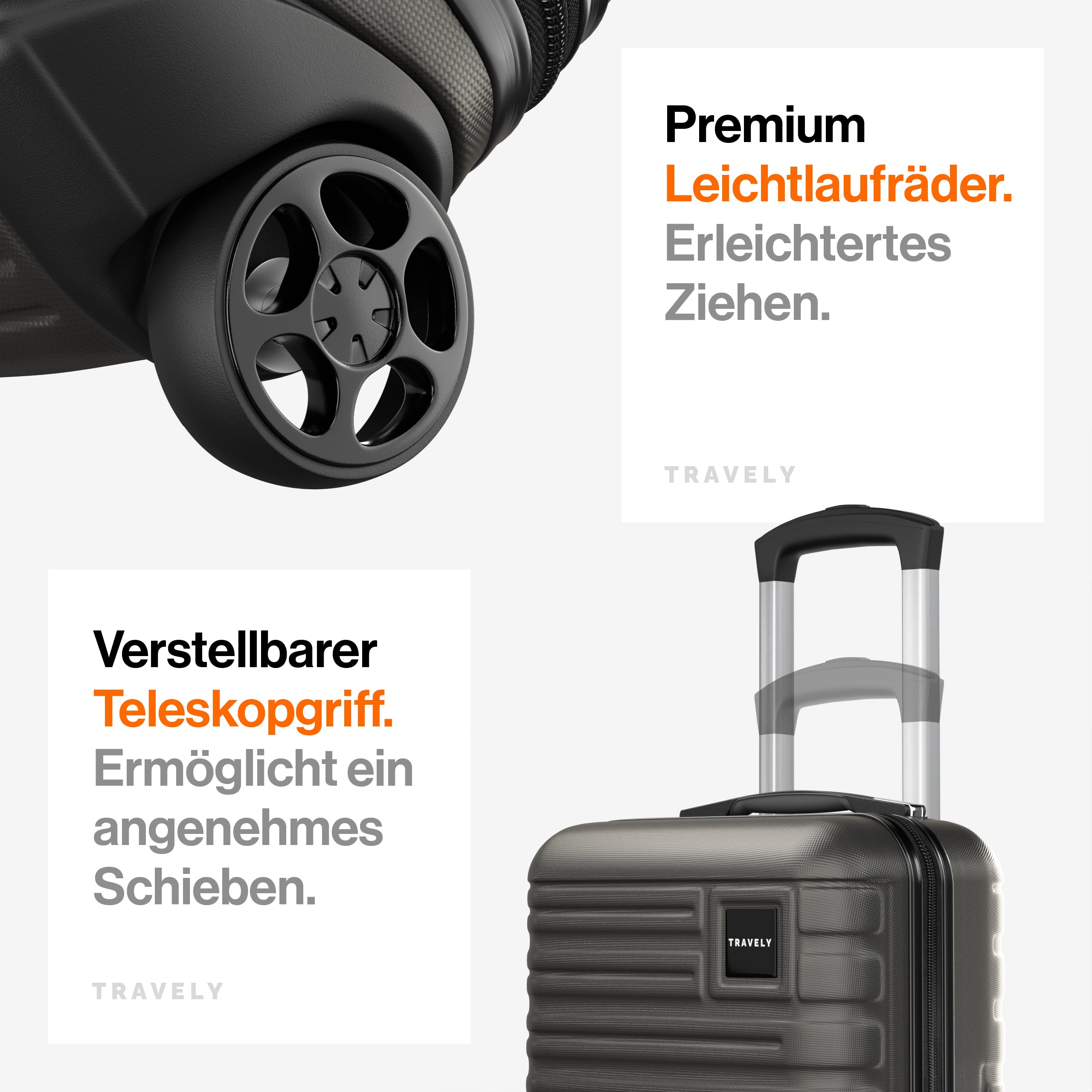 Premium Polycarbonat Koffer