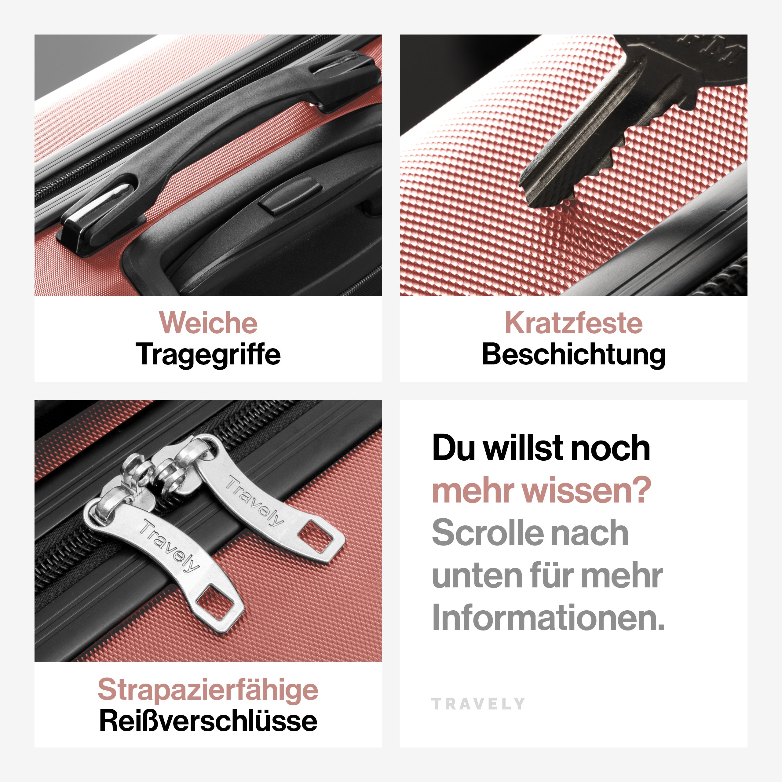 Premium Polycarbonat Koffer