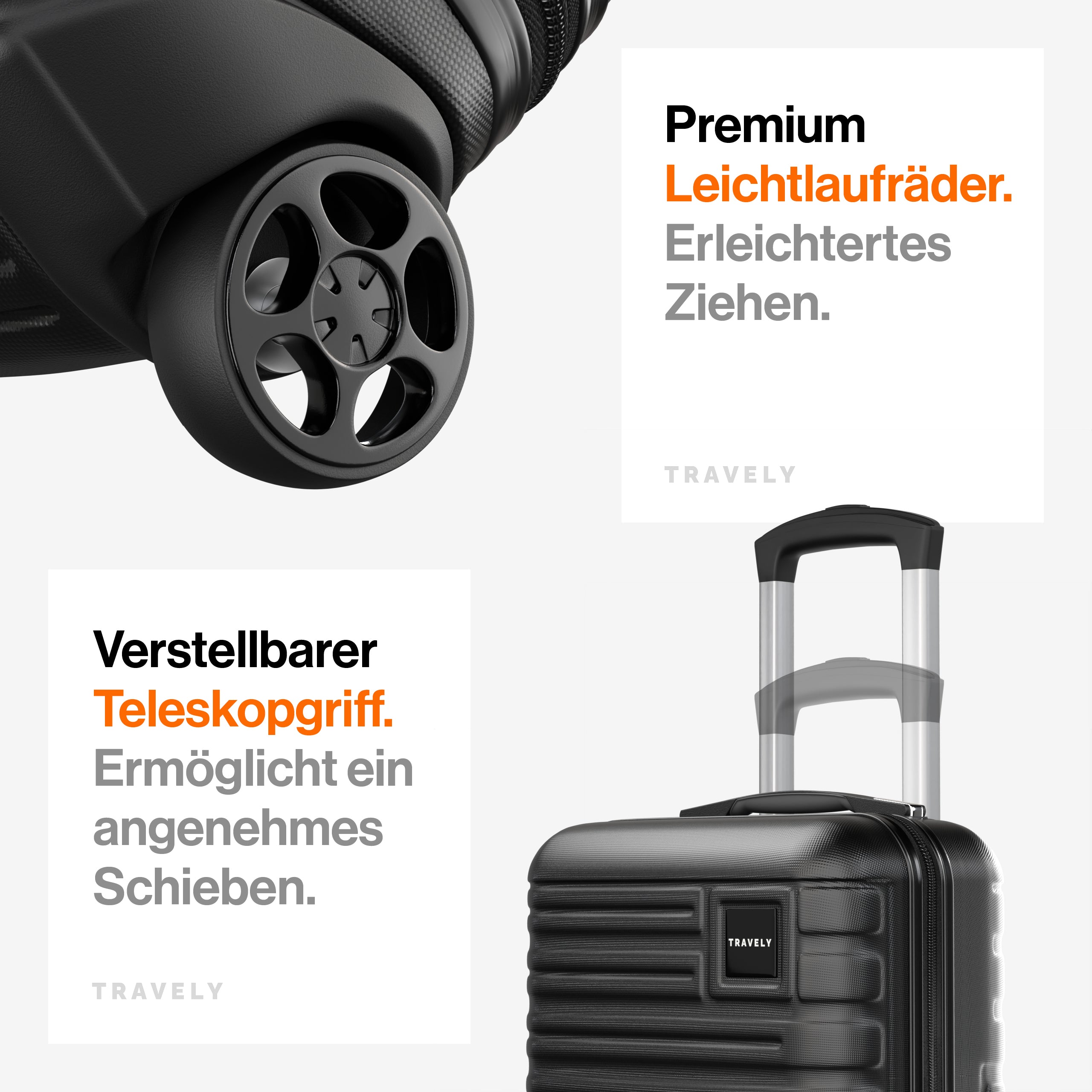 Premium Polycarbonat Koffer