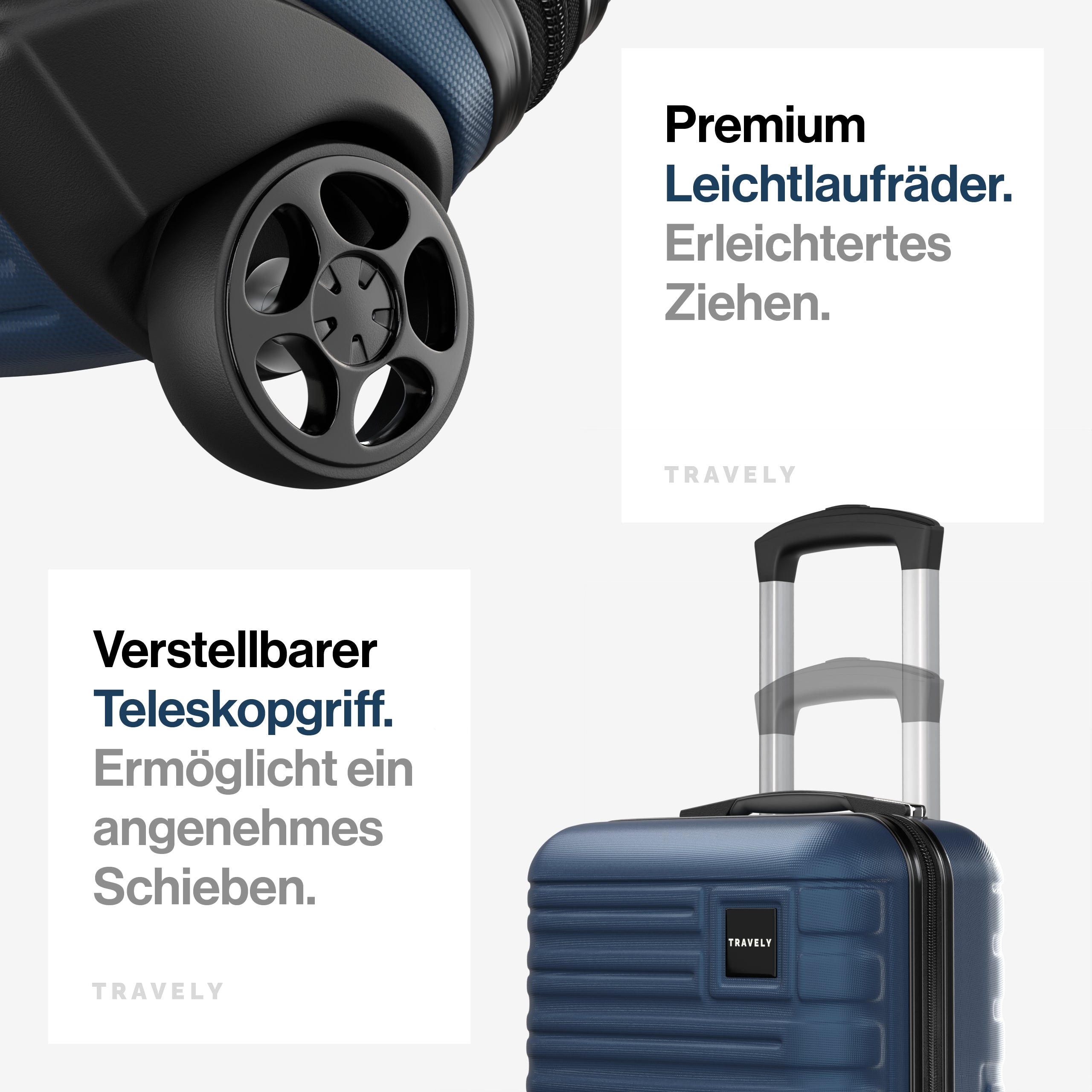 Handgepäck Koffer XS (26L)