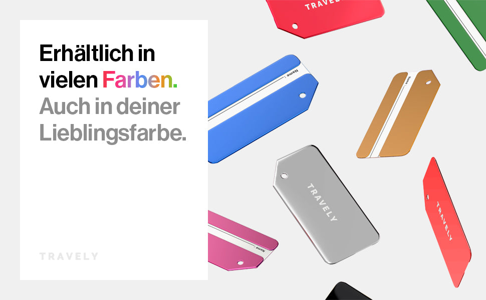 Kofferanhänger - leicht Erkennbar, Robust & Sicher