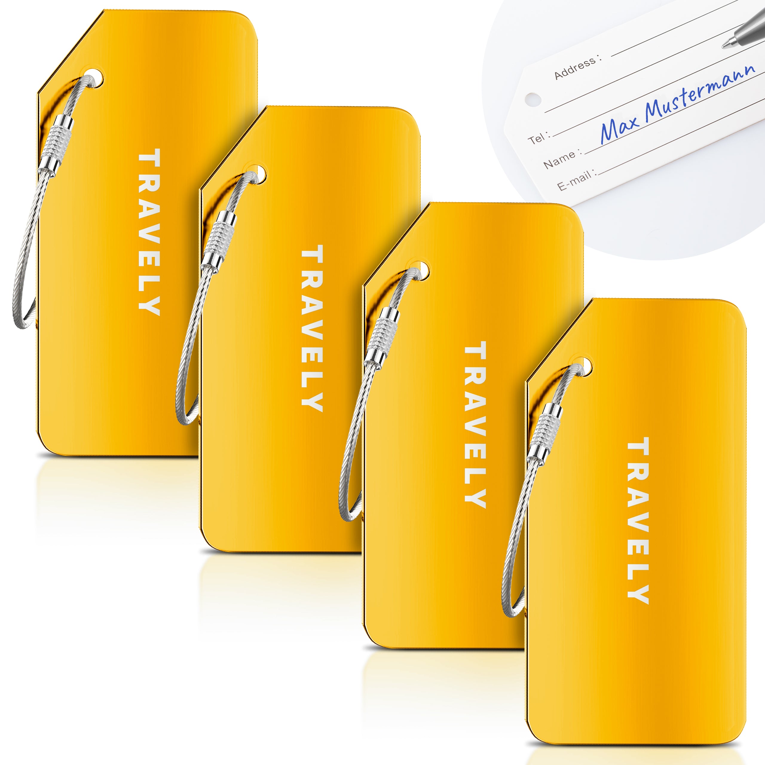 Kofferanhänger - leicht Erkennbar, Robust & Sicher