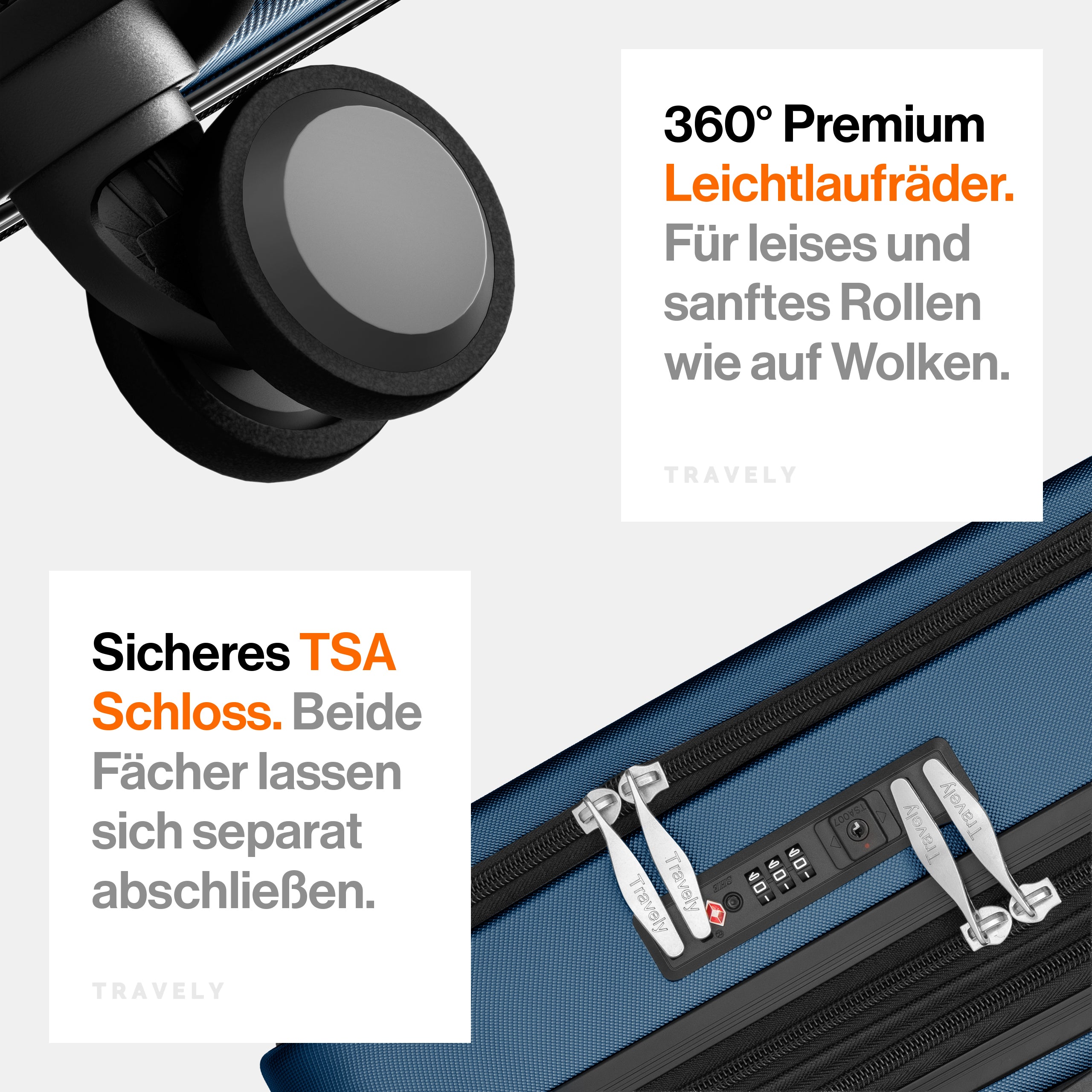 Premium Polycarbonat Koffer