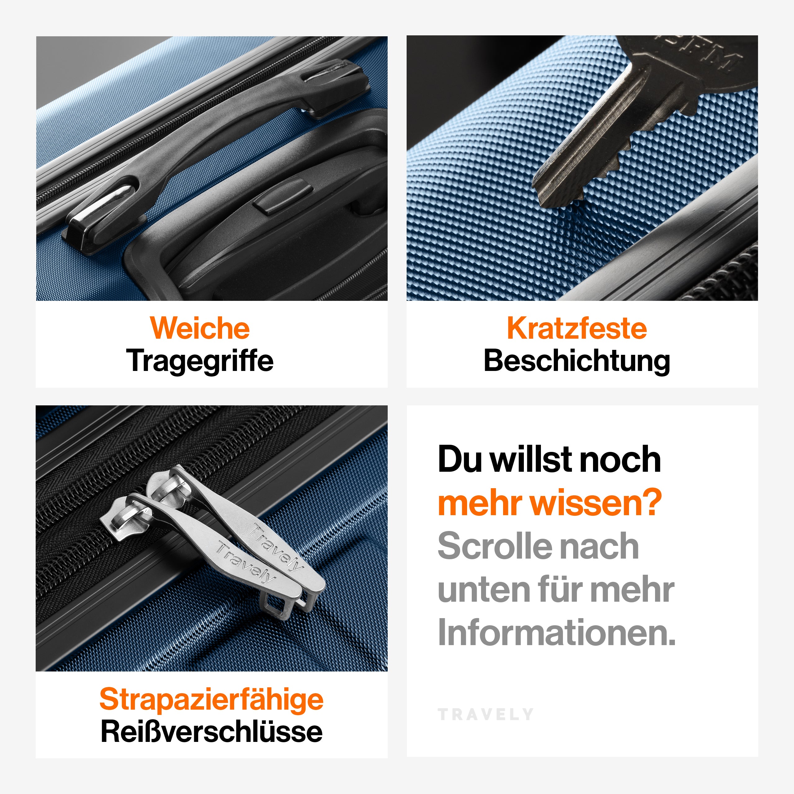 Premium Polycarbonat Koffer