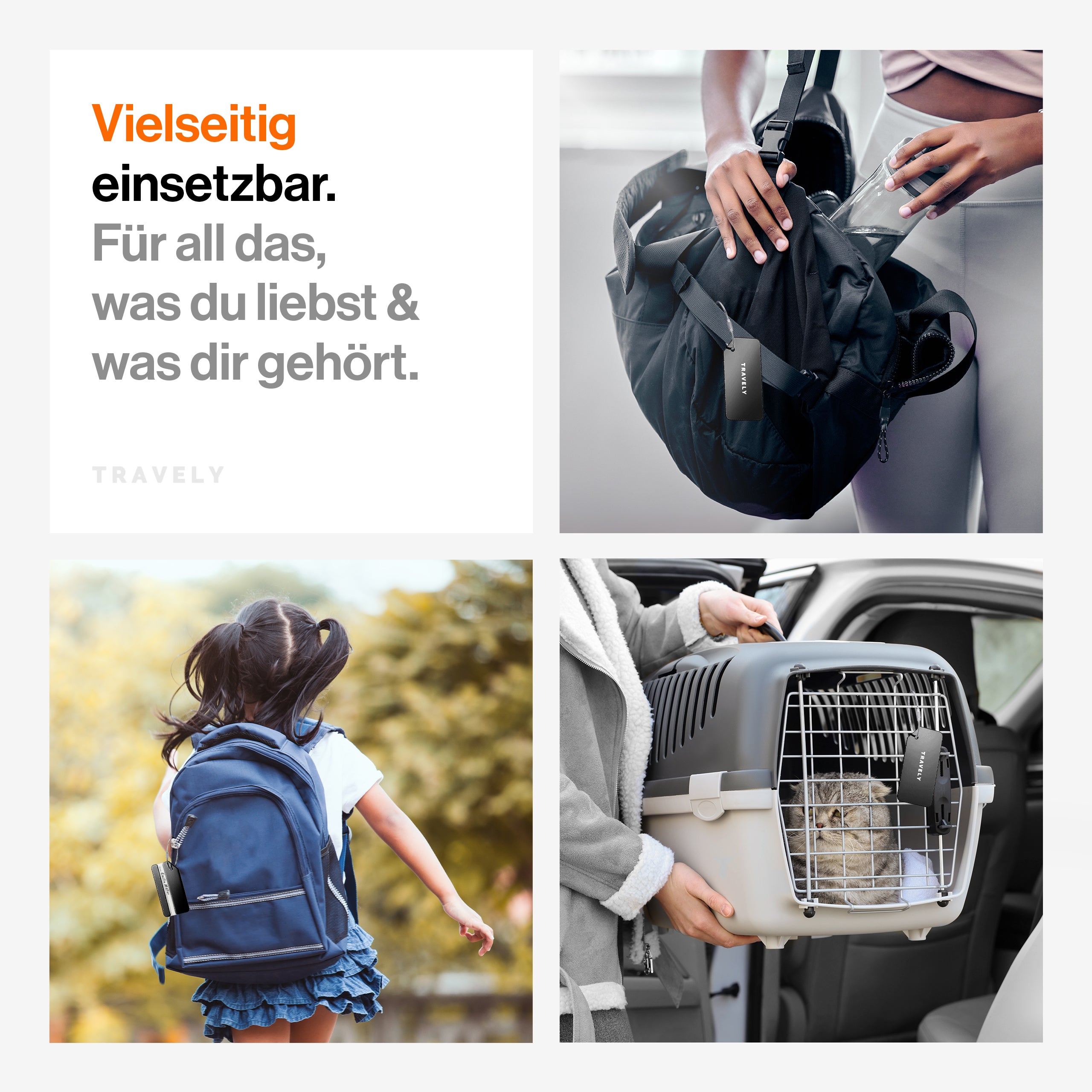 Kofferanhänger - leicht Erkennbar, Robust & Sicher