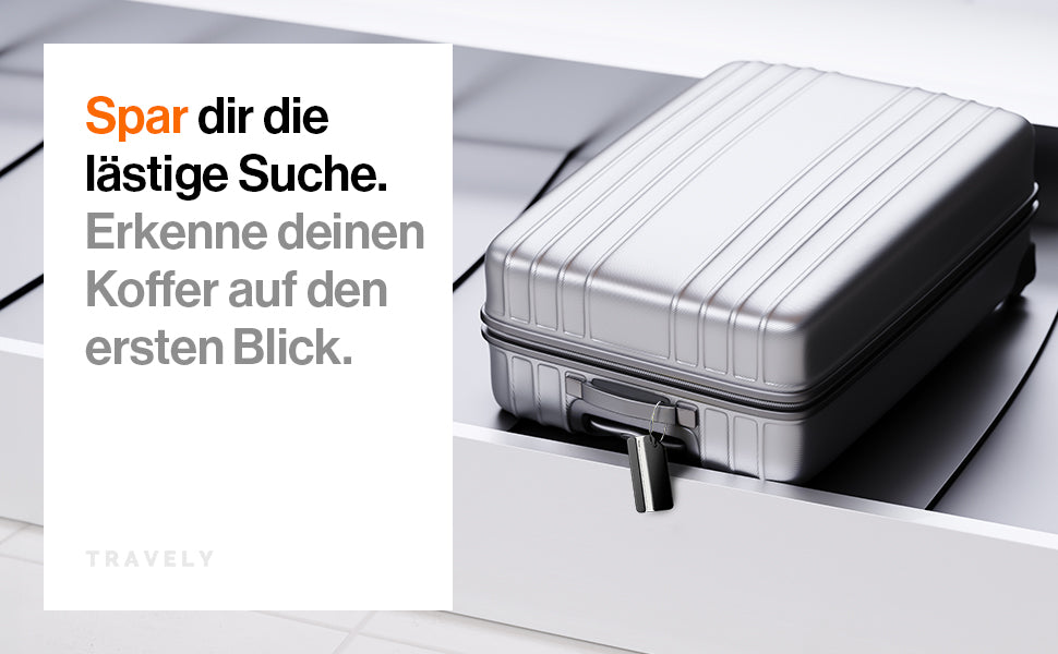 Kofferanhänger - leicht Erkennbar, Robust & Sicher