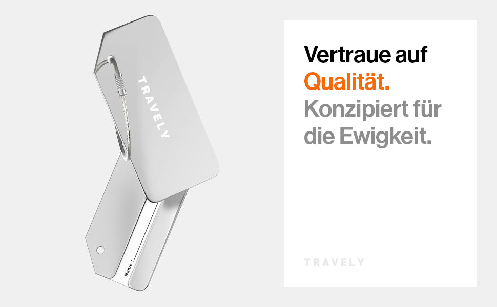 Kofferanhänger - leicht Erkennbar, Robust & Sicher