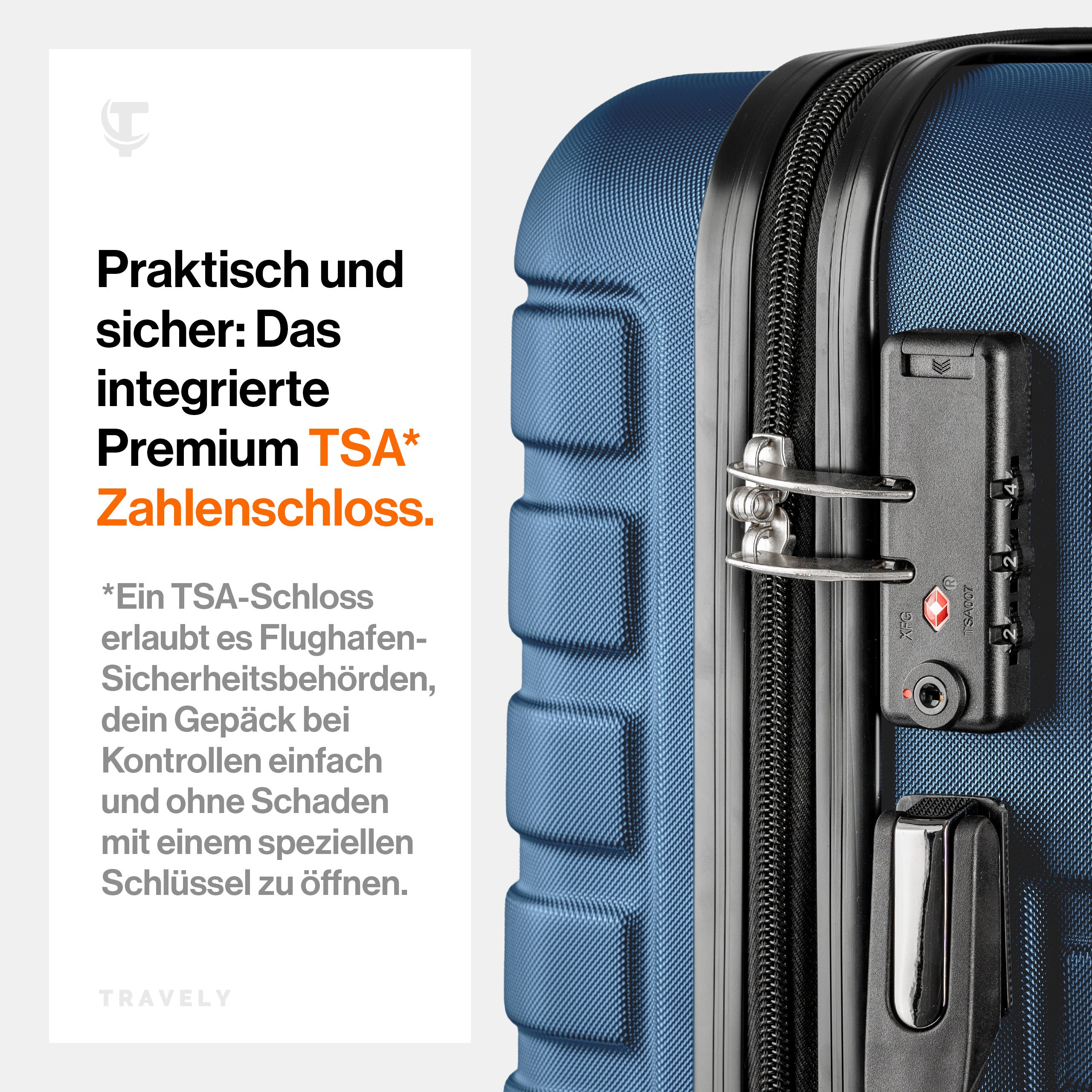 Handgepäck Koffer M 55x35x25cm (36L)