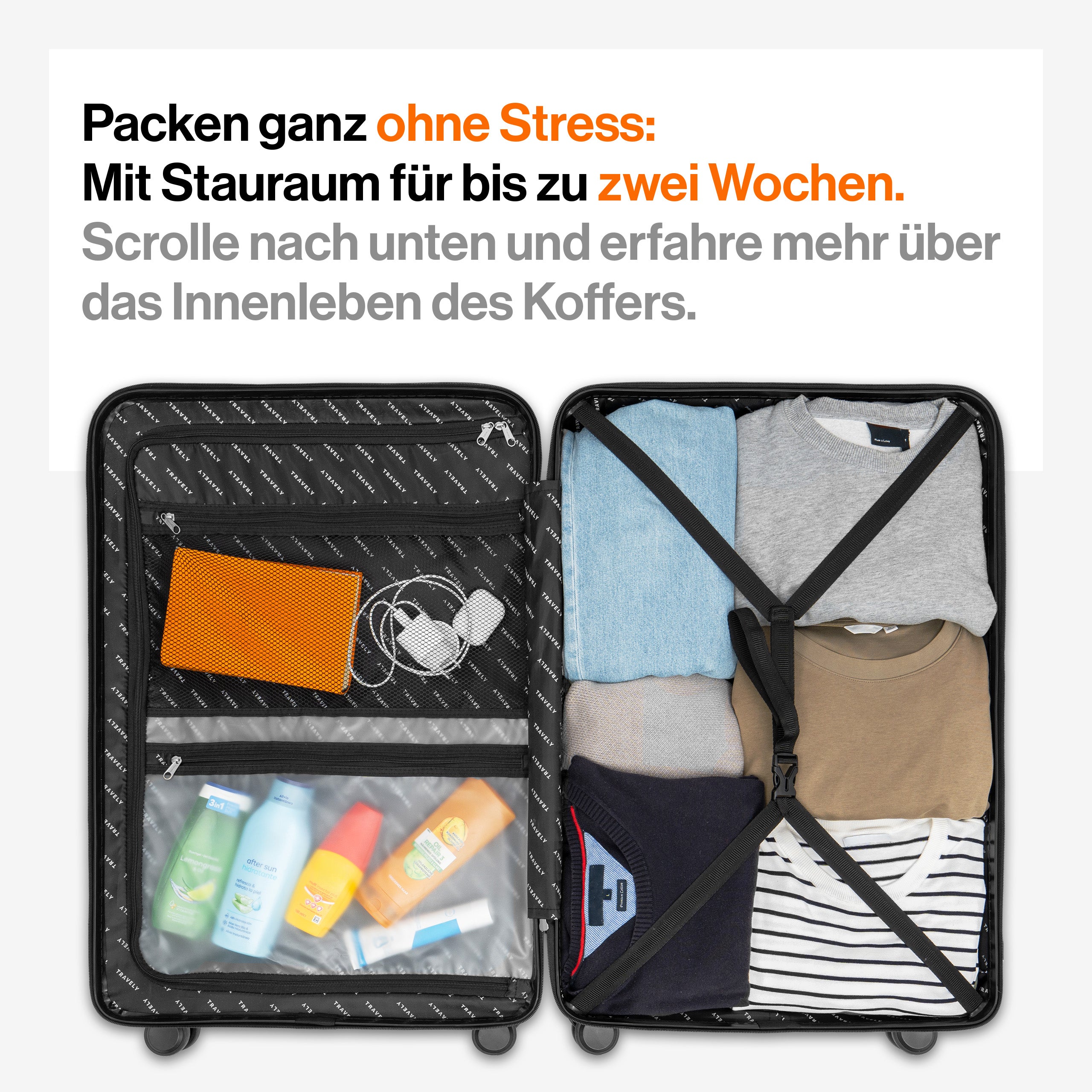 Check-In Reisekoffer XXL (150L)