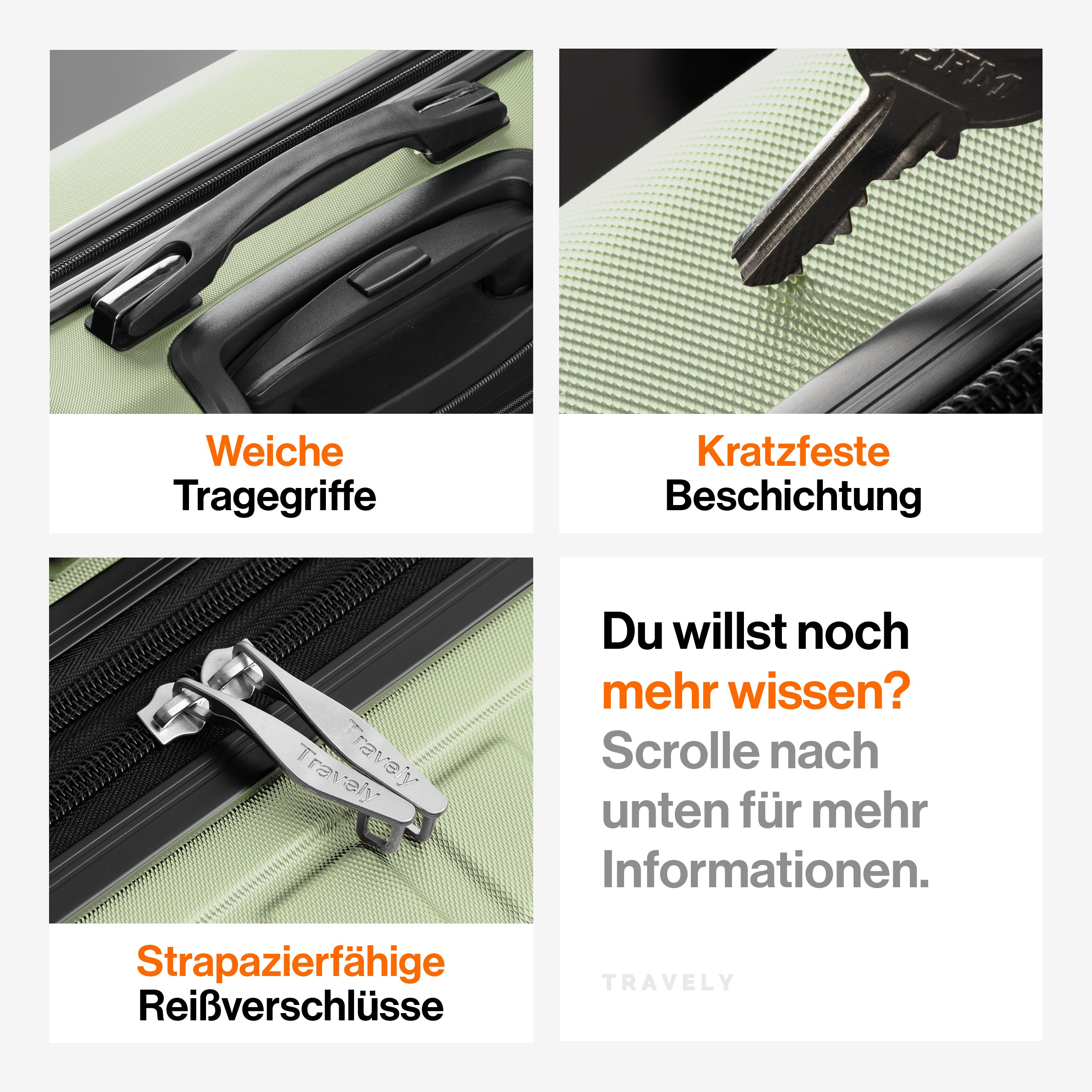 Handgepäck Laptop Koffer M (41-50L)