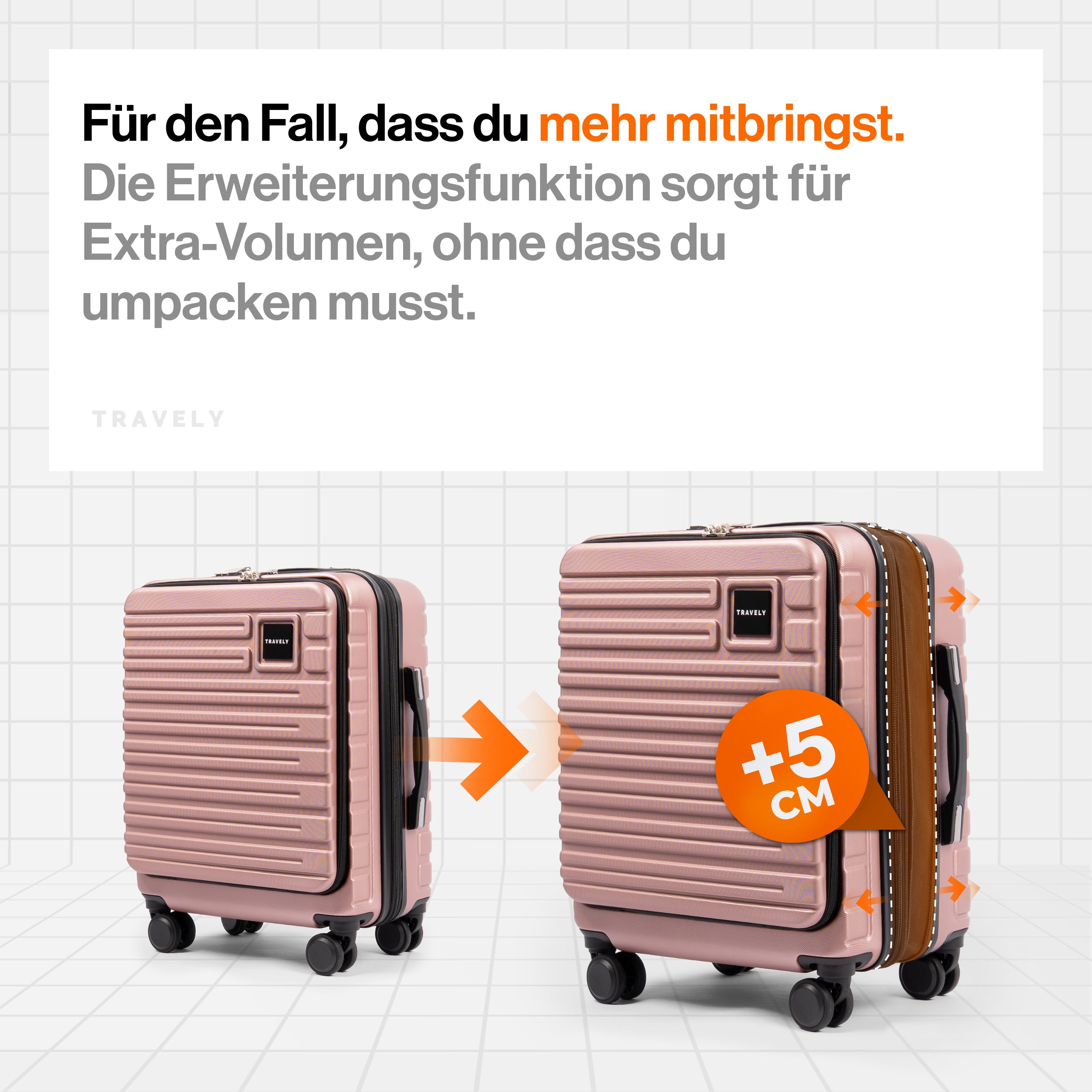 Handgepäck Laptop Koffer M (41-50L)